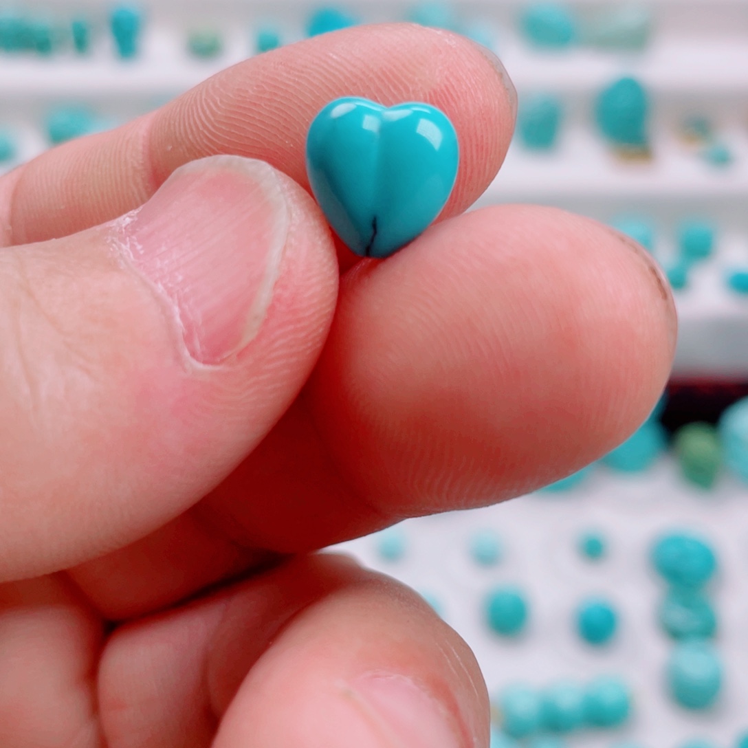 绿松石未镶嵌吊坠(不含链)