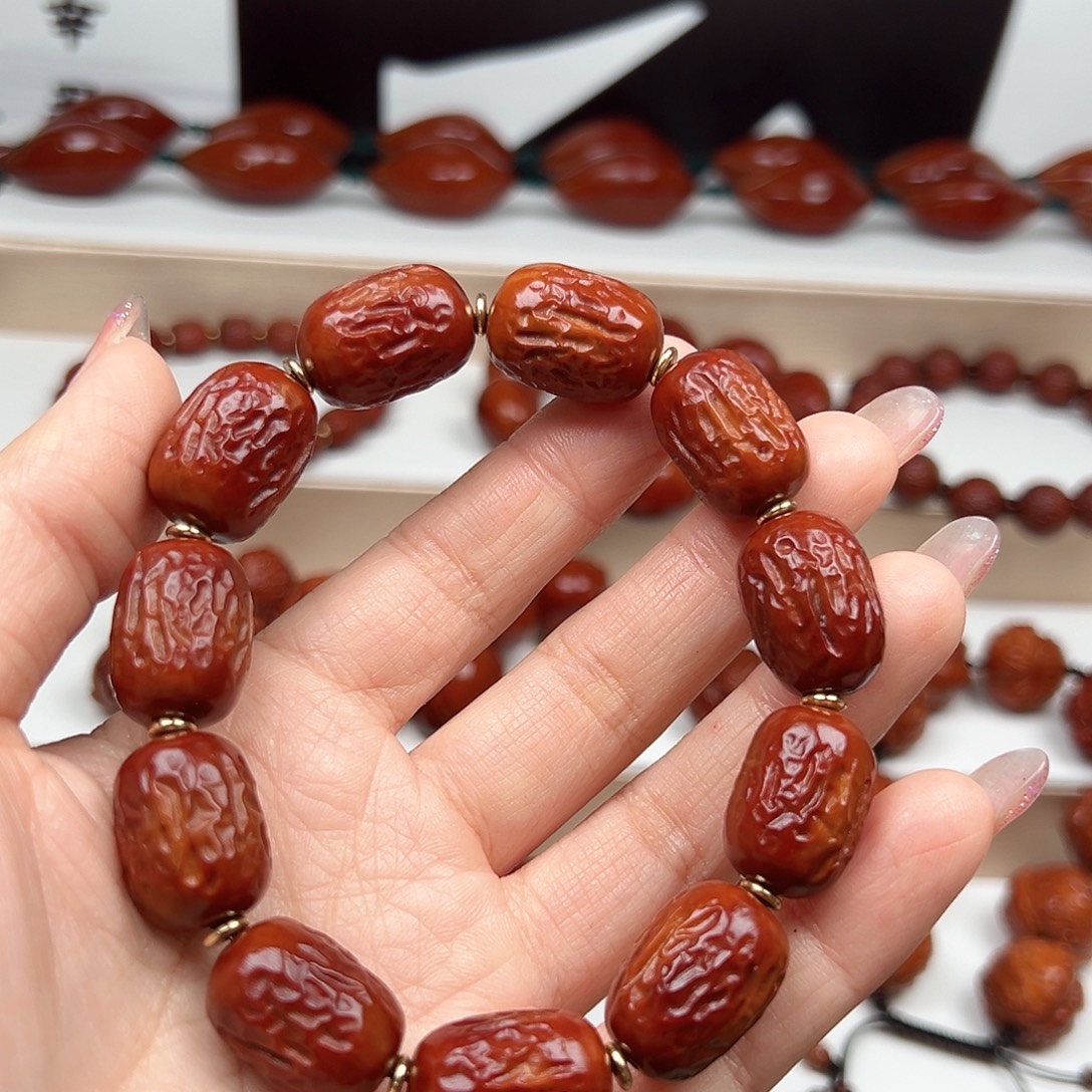 橄榄核手串大枣手串