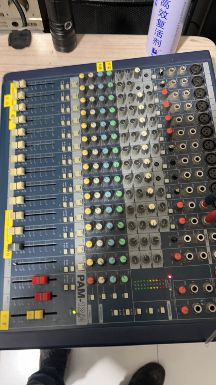 9新  二手 PAM-12/2调音台 需要打理 维修不带线材 