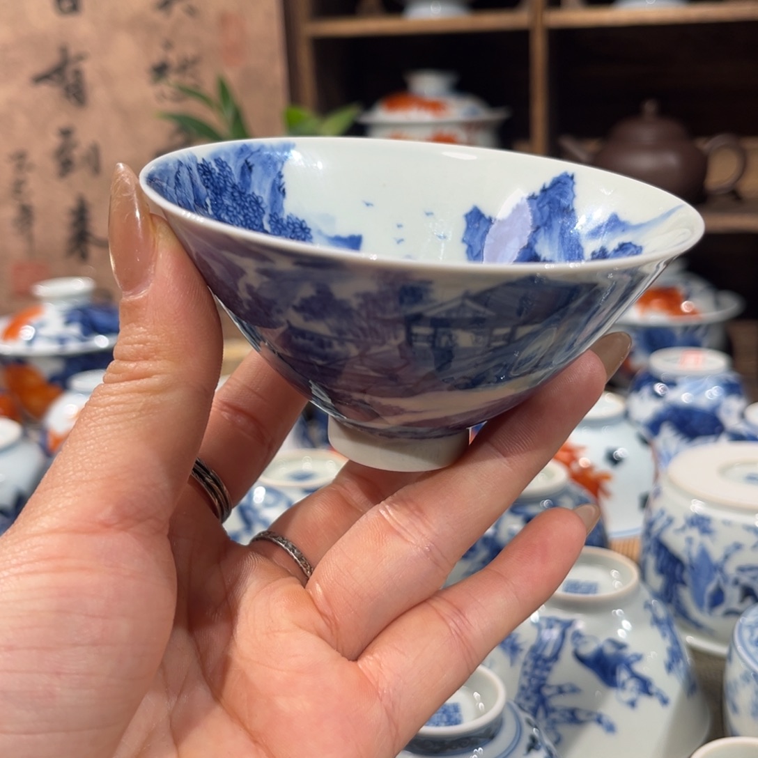 柴窑景德镇陶瓷主人杯