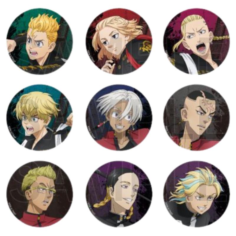 日谷 东京复仇者横滨联动吧唧盲盒 东复（2单包邮）