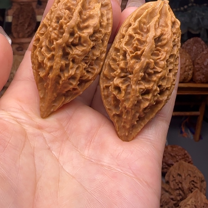 文玩核桃把件打龙鞭39