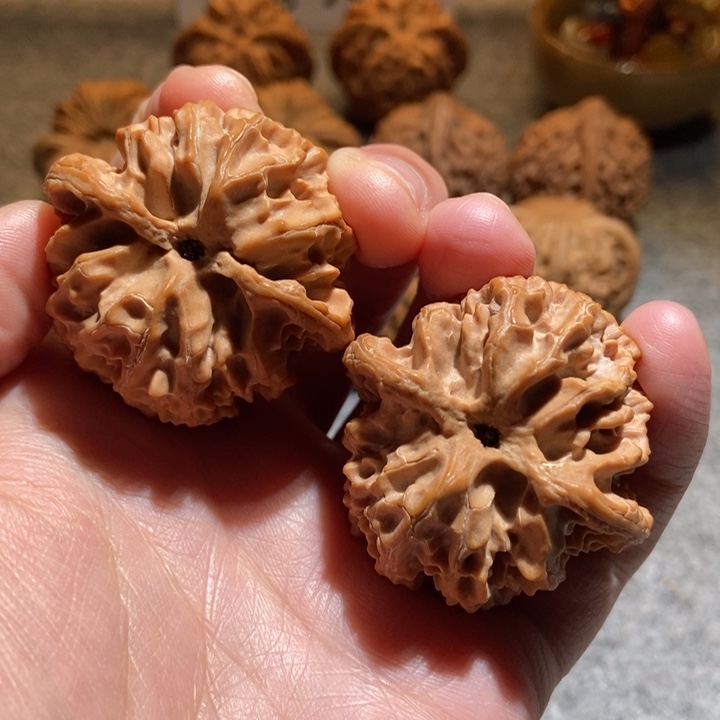 吊坠文玩核桃40精配苹果园