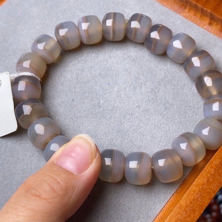 玛瑙/玉髓未镶嵌手链