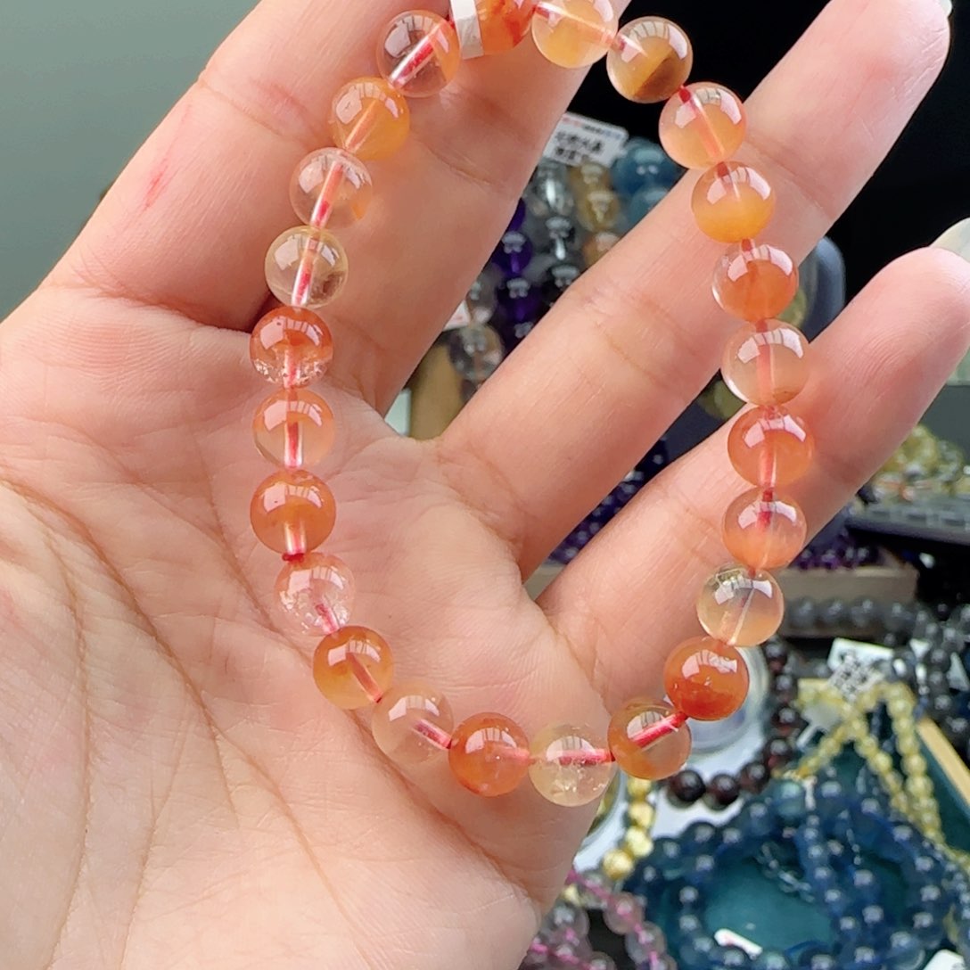 水晶手链未镶嵌手串