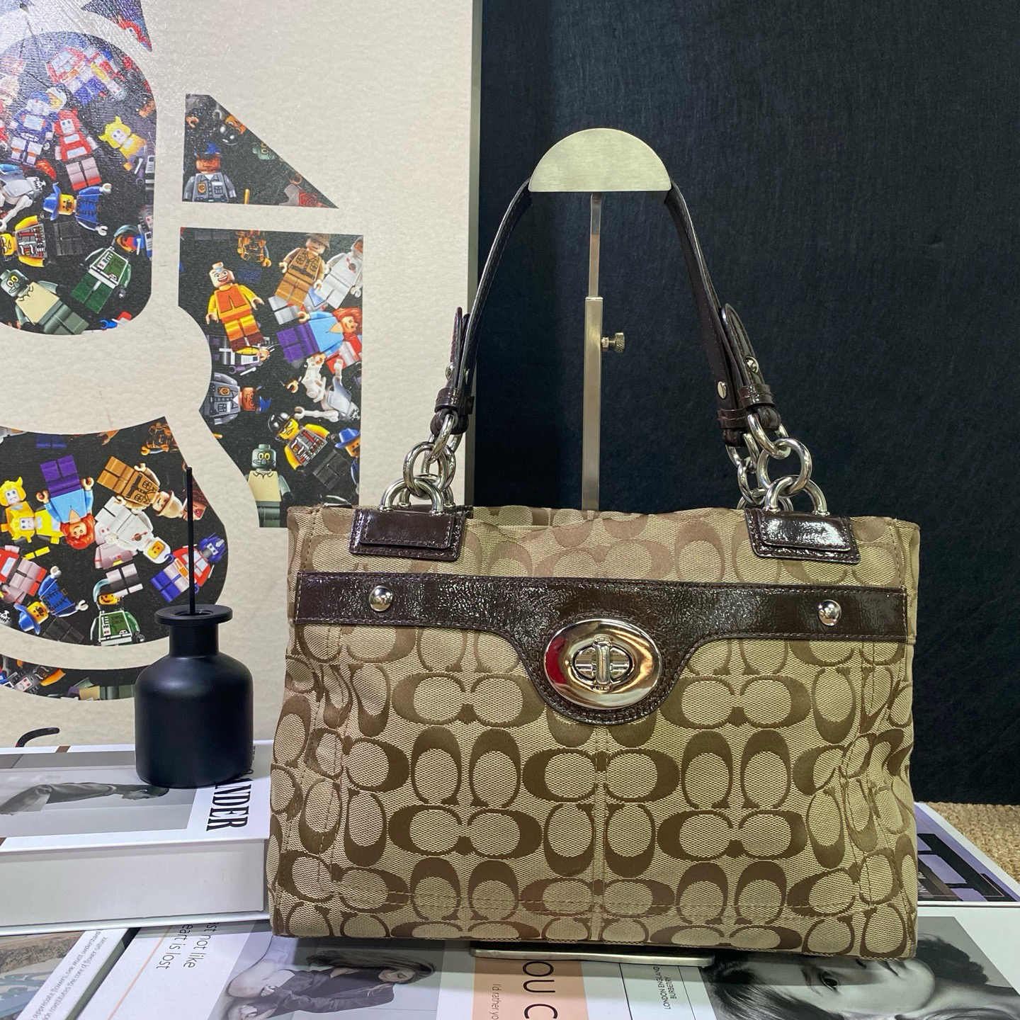 90新 COACH/蔻驰 21502单肩包30*20