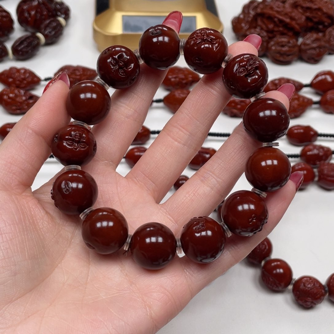 橄榄核手串俗*百态，