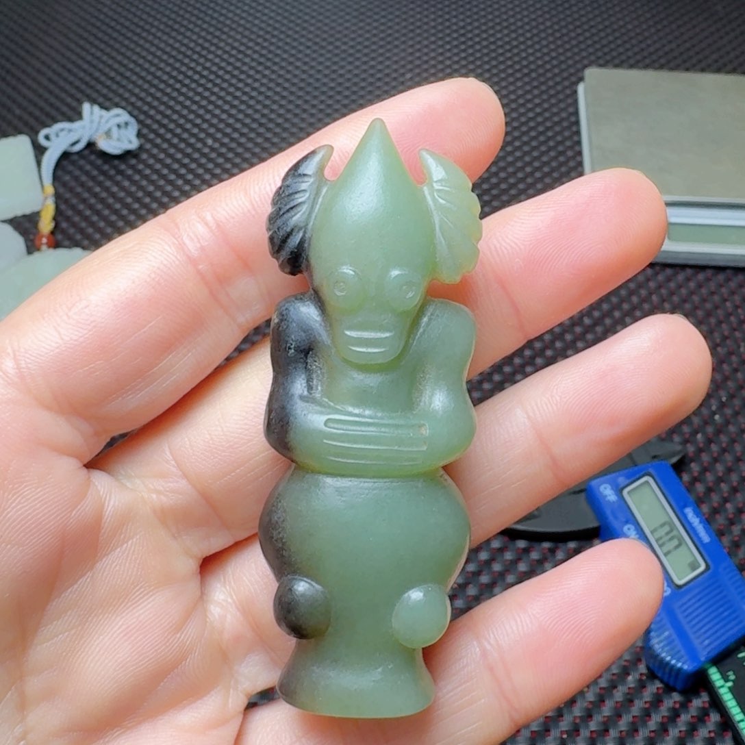 和田玉把件未镶嵌