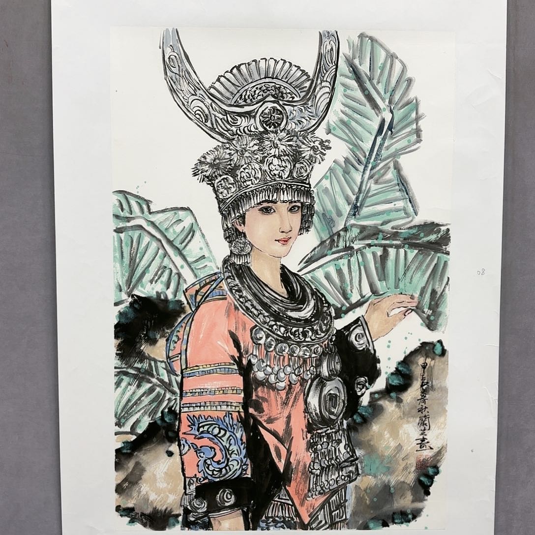 国画国画纯手绘作品请放心去藏