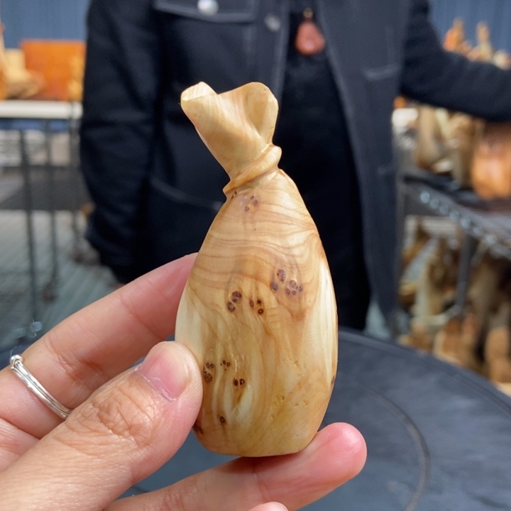 柏木（崖柏）手把件