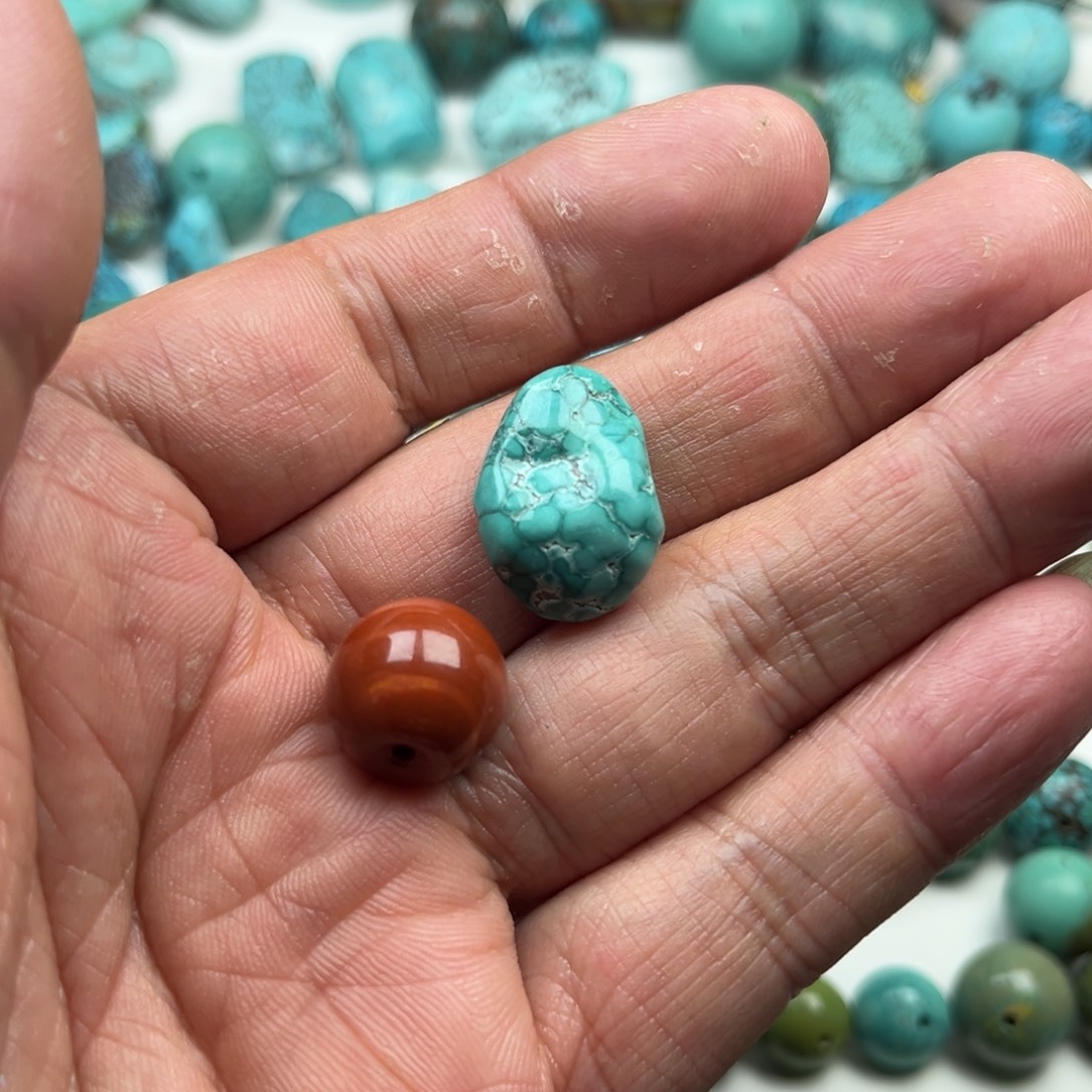 玛瑙/玉髓未镶嵌吊坠(不含链)19*14*9mm