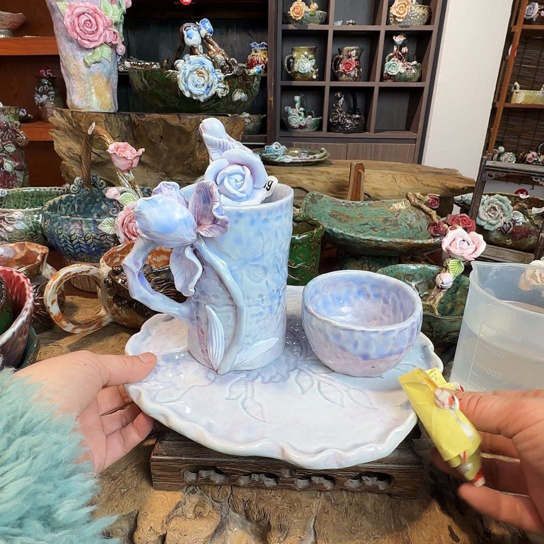 *****纯手工咖啡杯，餐具