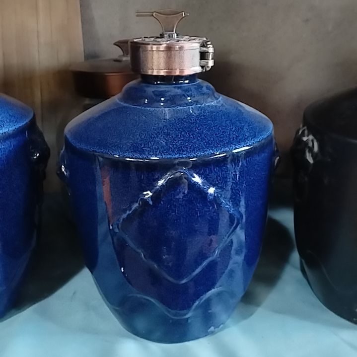 缸十斤带金属盖二个