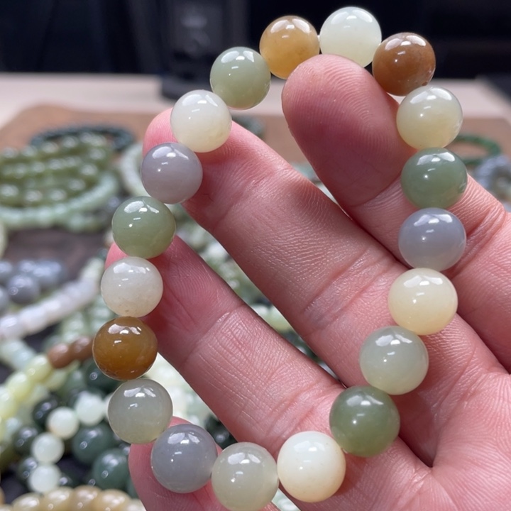 和田玉手链未镶嵌