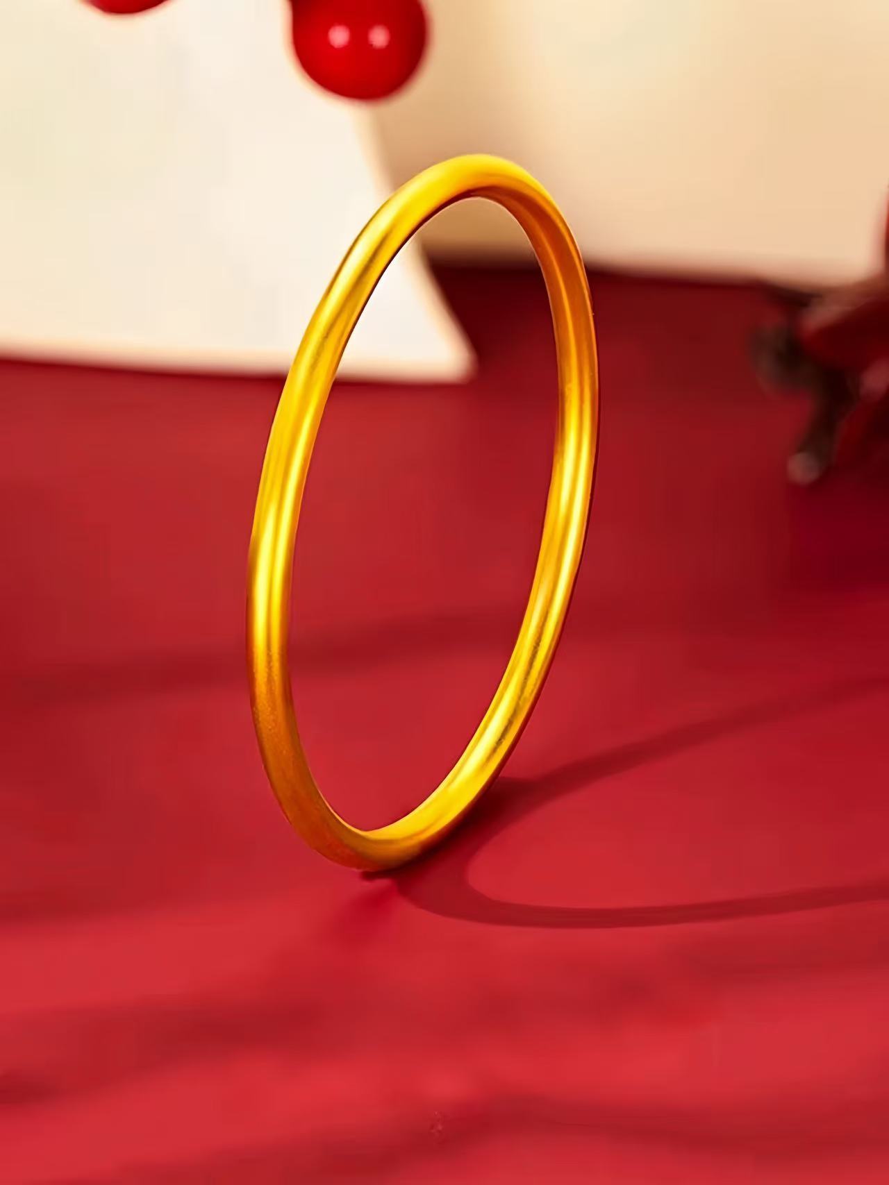 JJ999 严选 检测发货 里外一致-29888 素圈手镯