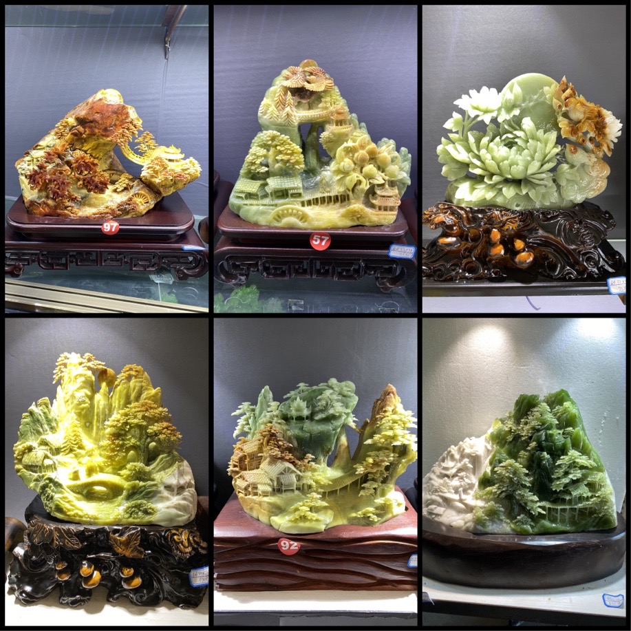 家庭摆件手工雕刻摆件中式