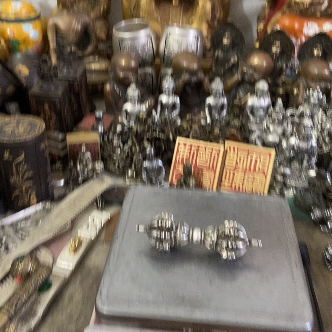 老杨崆峒摆件老杨黄铜摆件