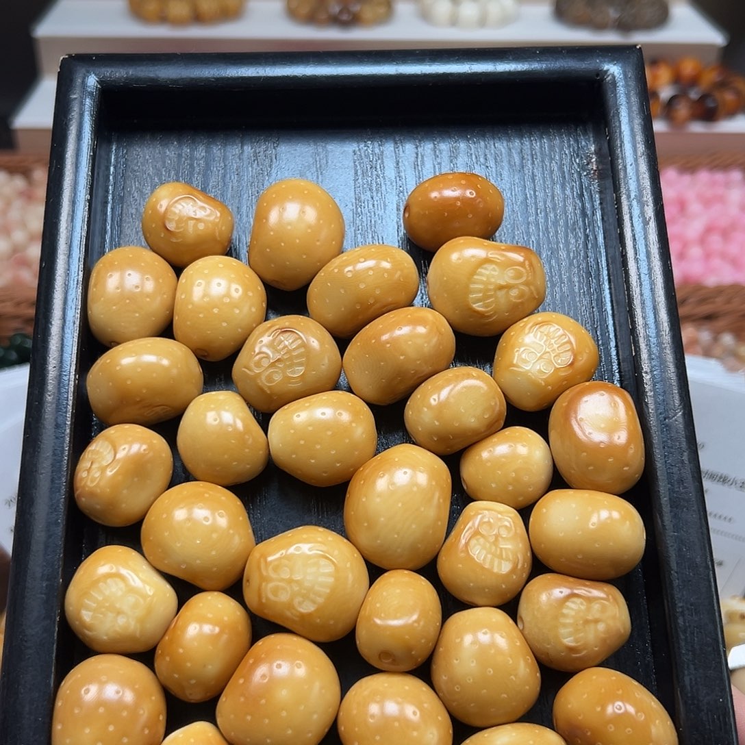手串菩提根/象牙果瑕疵土豆40颗不售后