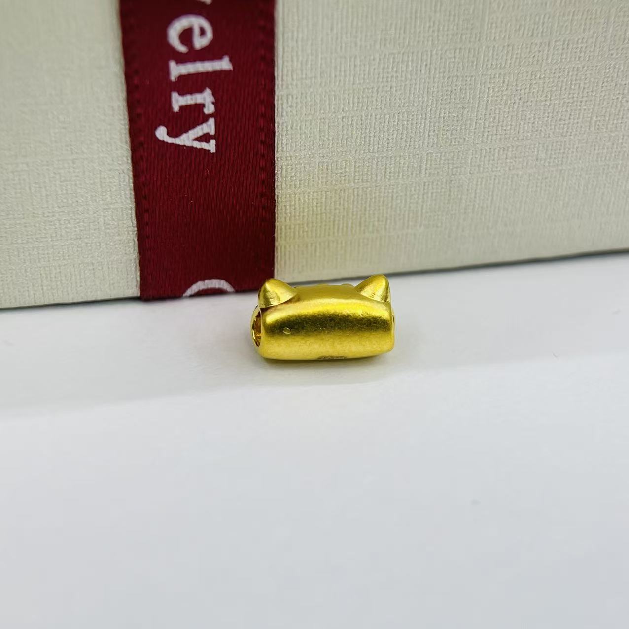 新金社黄金足金999法棍猫DP1855-0200