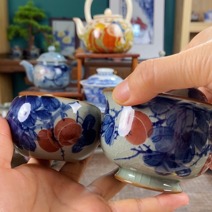 瓷片手工制作工艺精湛等特点