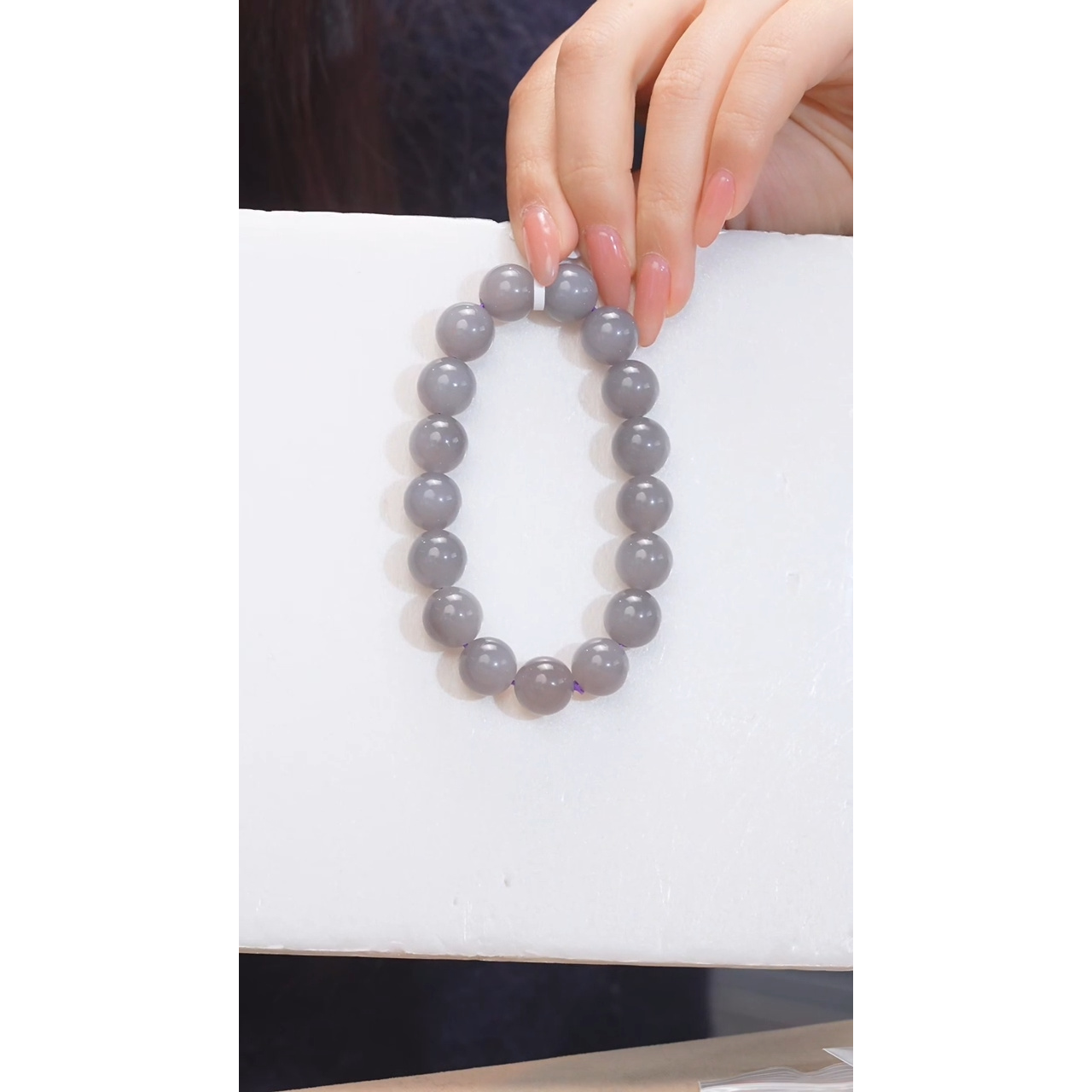 和田玉手串未镶嵌多样性发 卡11@@N7031