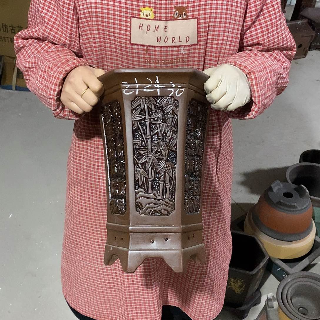 紫砂花盆紫砂花盆