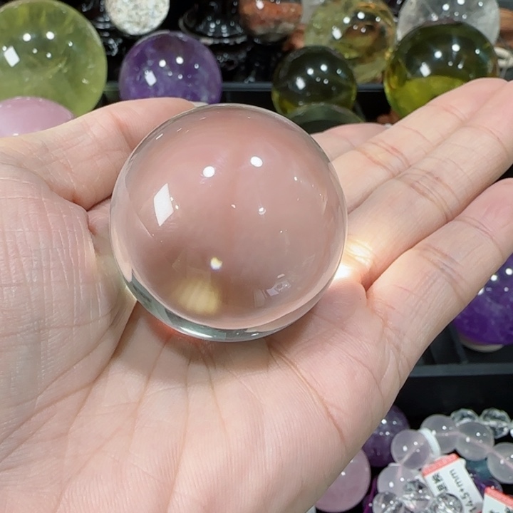 水晶天然水晶球S16未镶嵌天然4.1公分