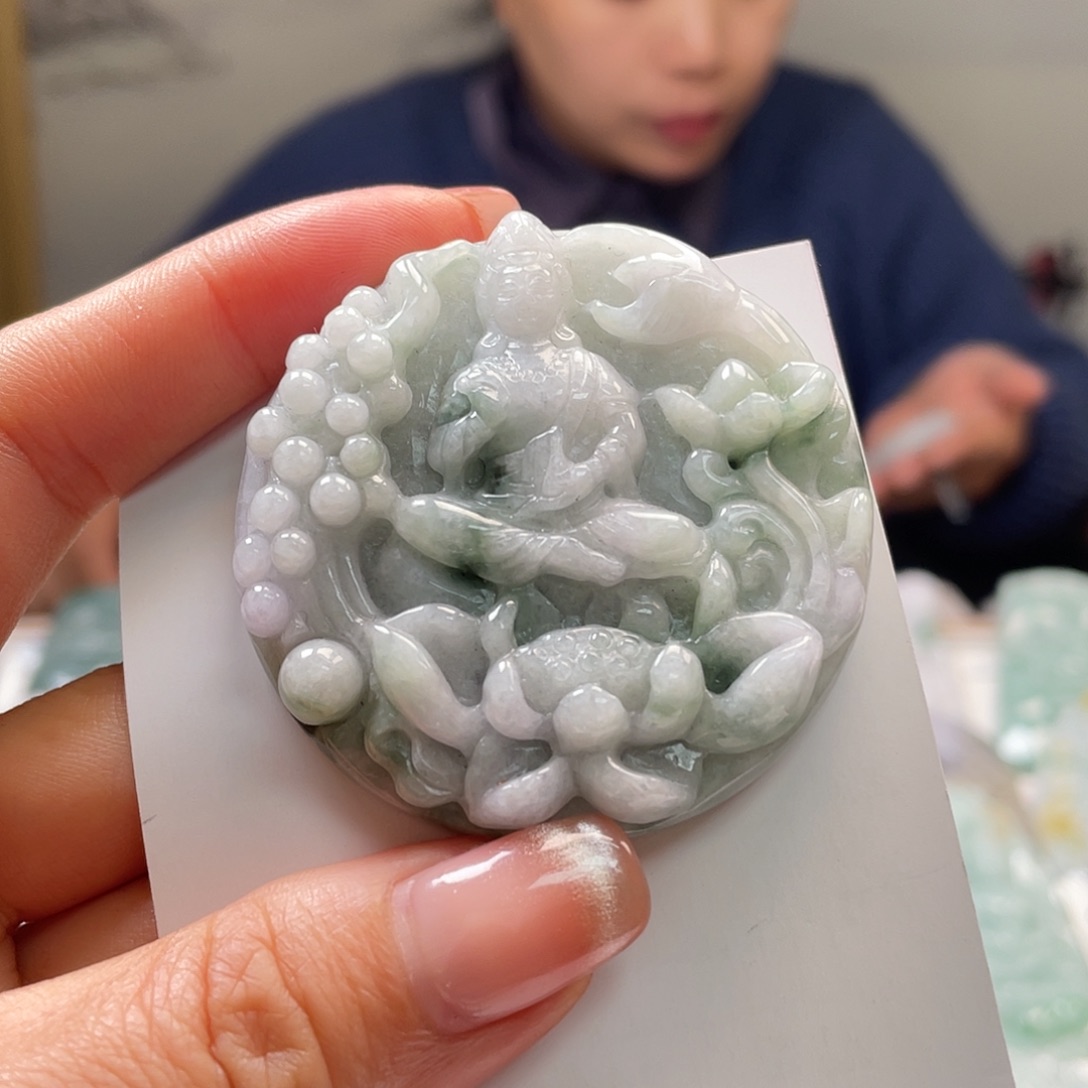 翡翠吊坠(不含链)未镶嵌