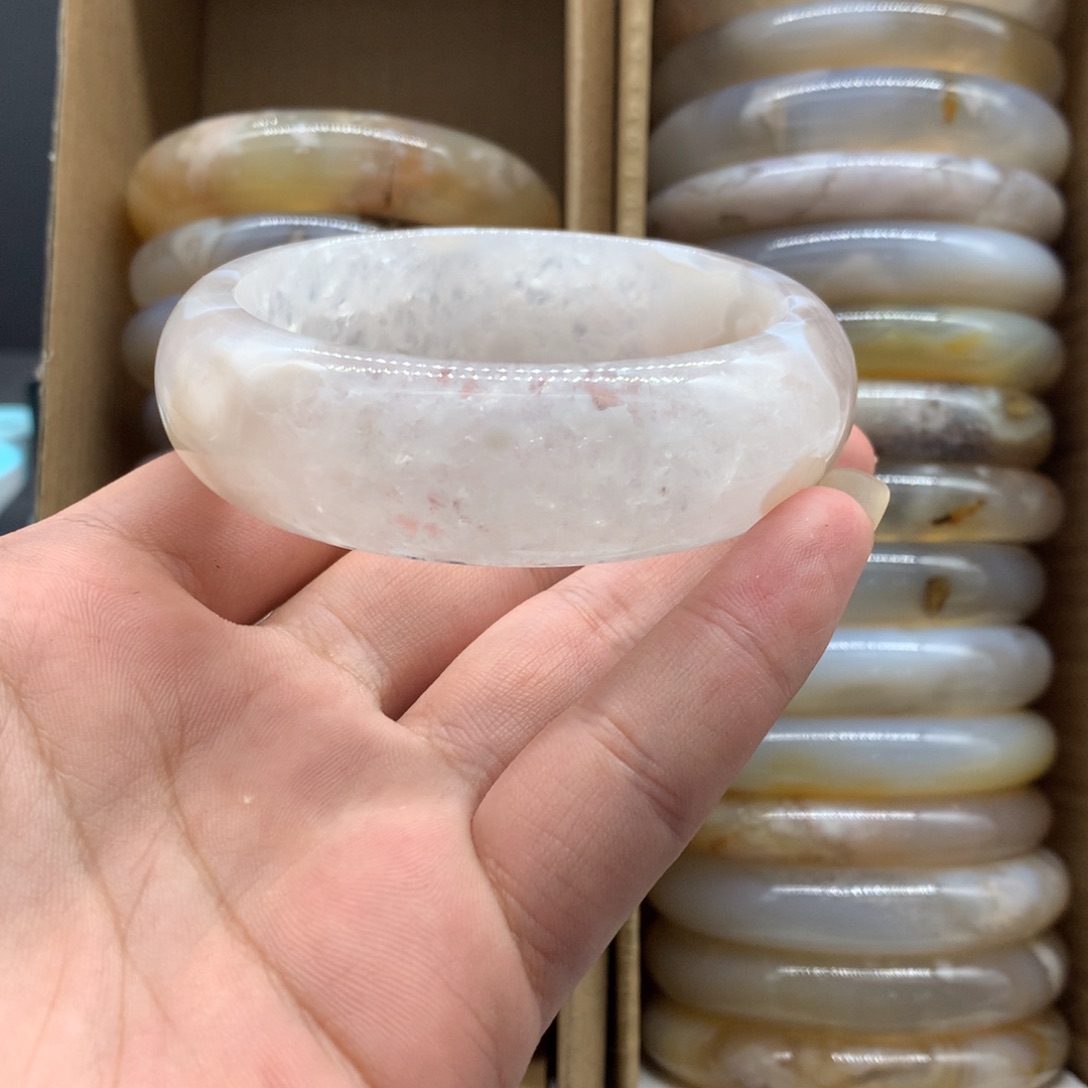 【闪购商品】玛瑙/玉髓手镯未镶嵌?***?