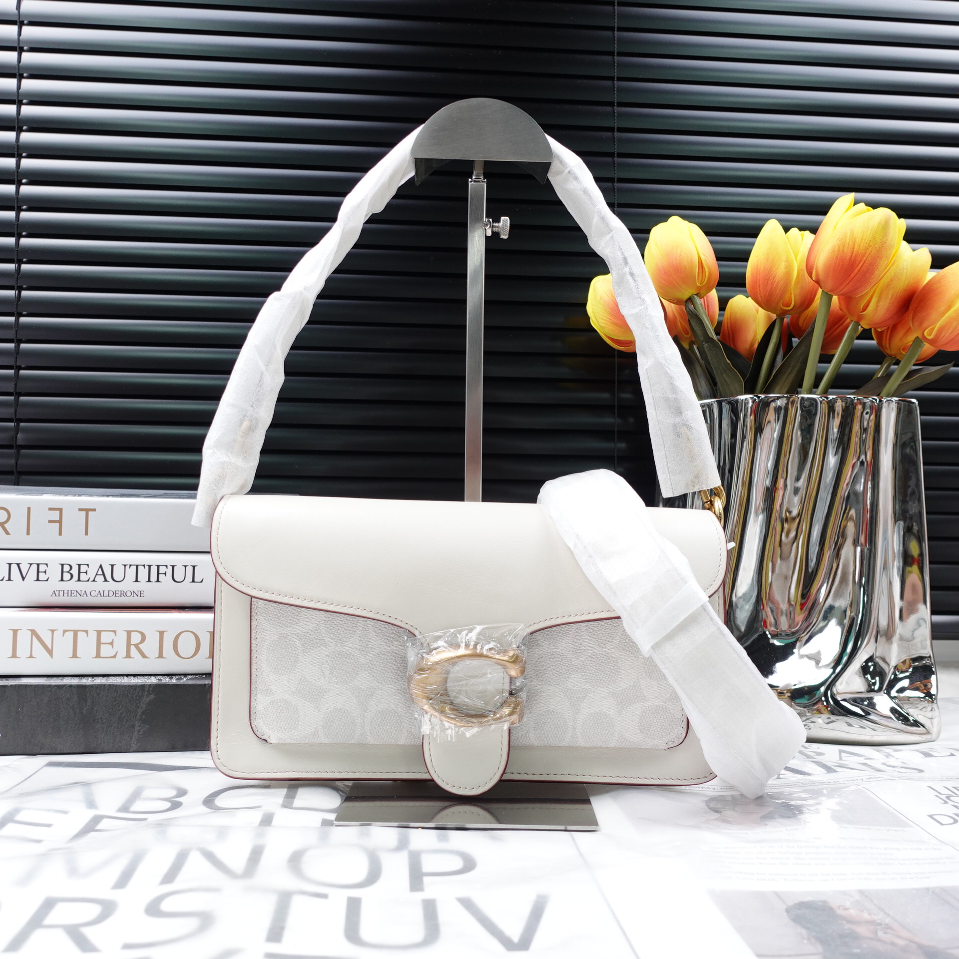 95新 COACH/蔻驰 单肩包/T10231303