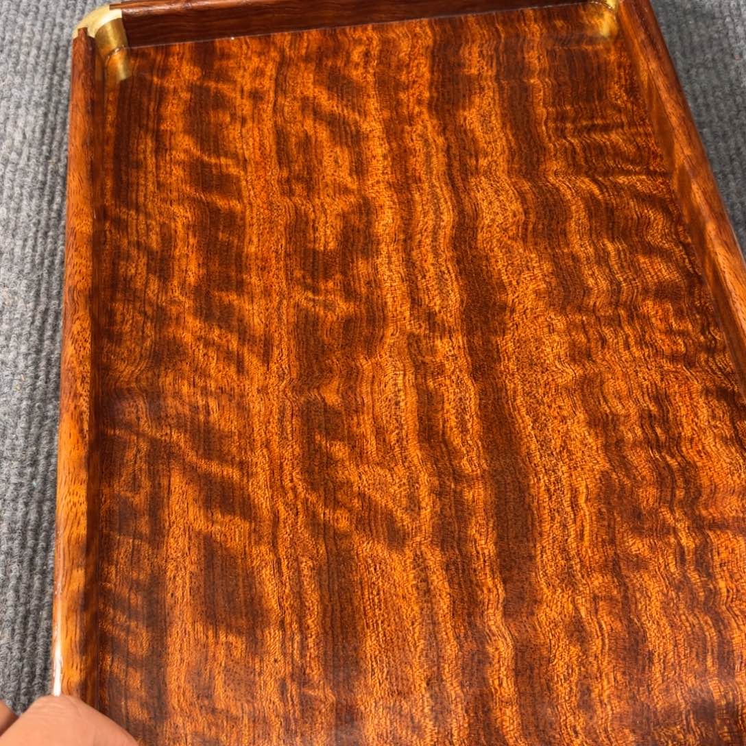 木缅甸花梨超大托盘