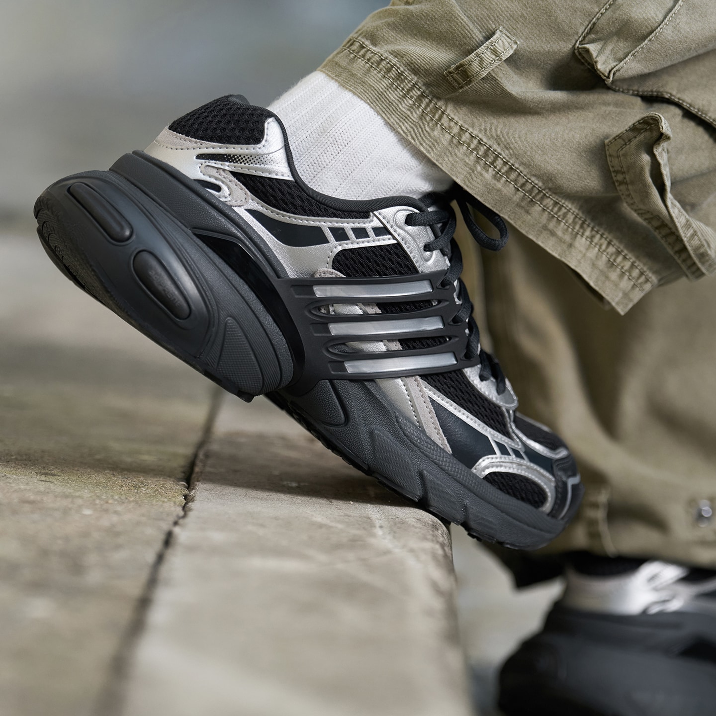 adidas阿迪达斯三叶草ADISTAR XLG男女增高复古运动老爹鞋KJ1387