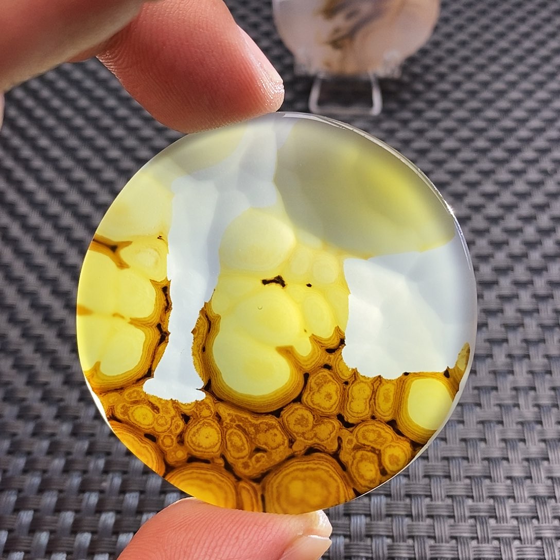 玛瑙/玉髓未镶嵌吊坠(不含链)715