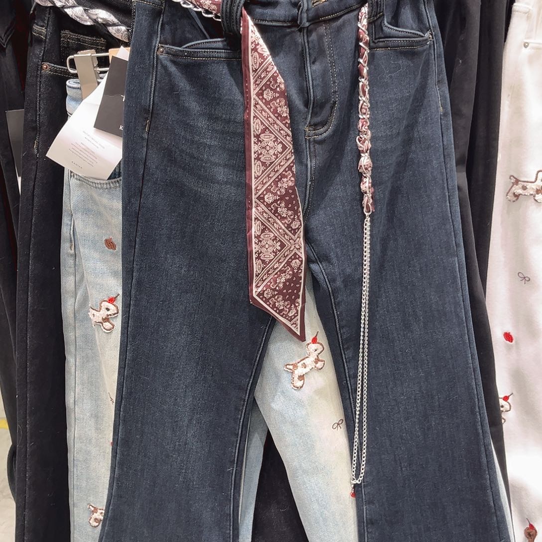 2xl一条加绒牛仔裤