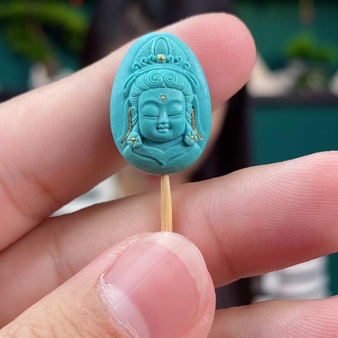 绿松石珠宝奇石未镶嵌