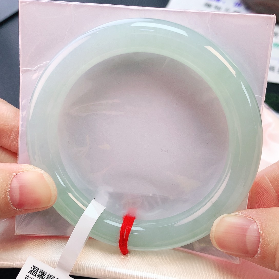 未镶嵌手镯翡翠56圆