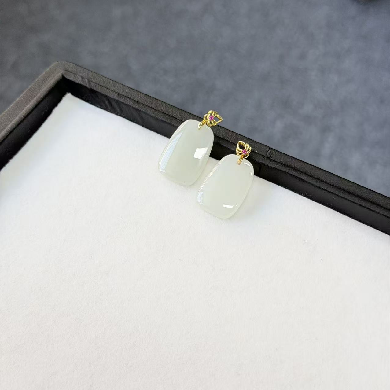 【睿泽赏宝】S925和田玉无事牌吊坠多样性发一 22*15*5KS0040346