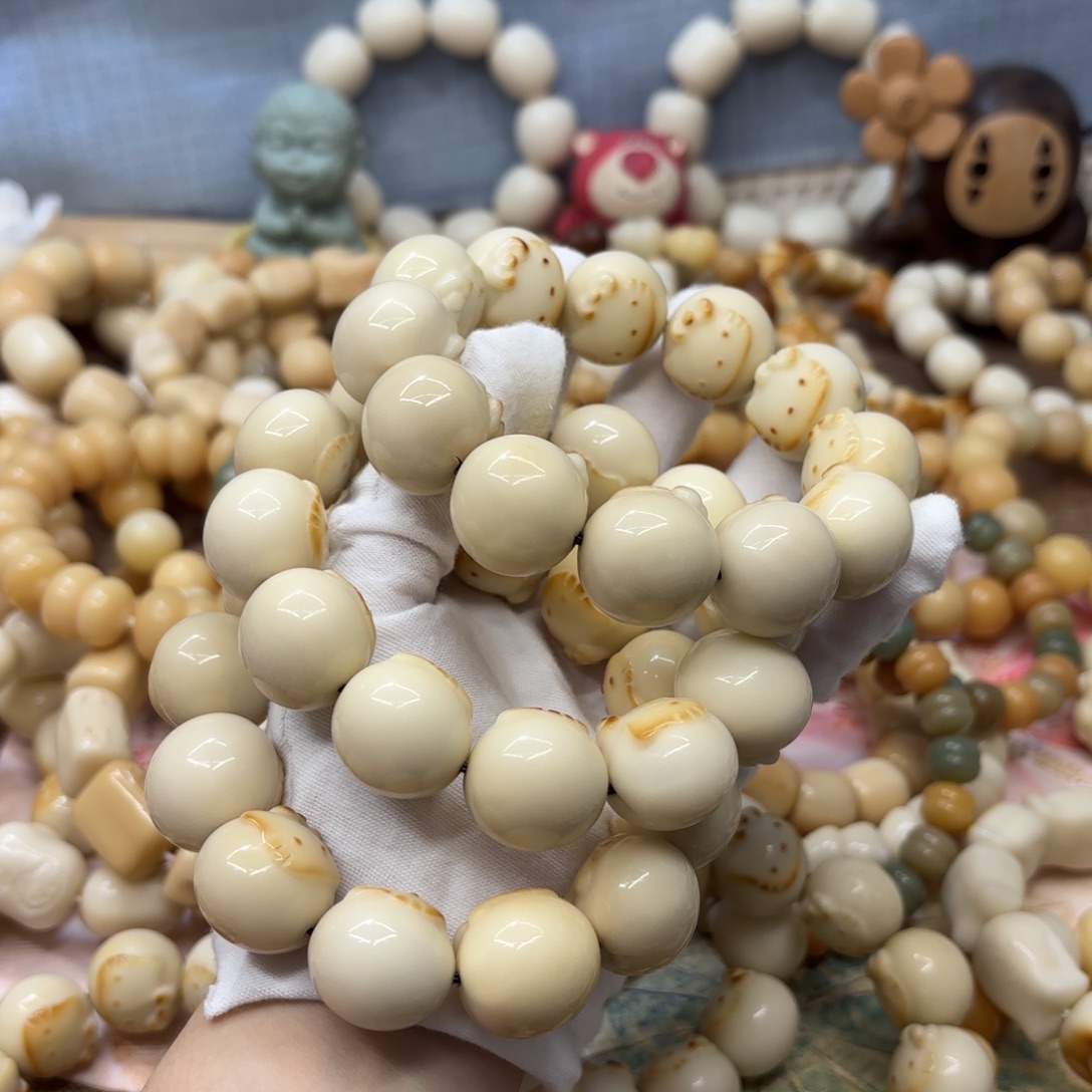 吊坠菩提根/象牙果23机抛瑕疵牙果一锅856