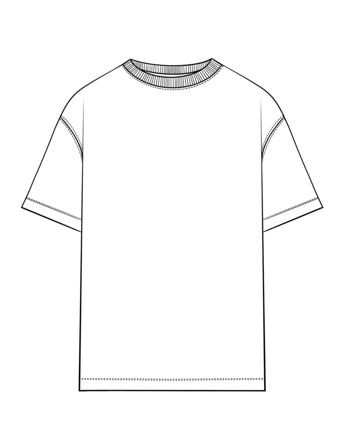 紫色标识T恤夏季圆领