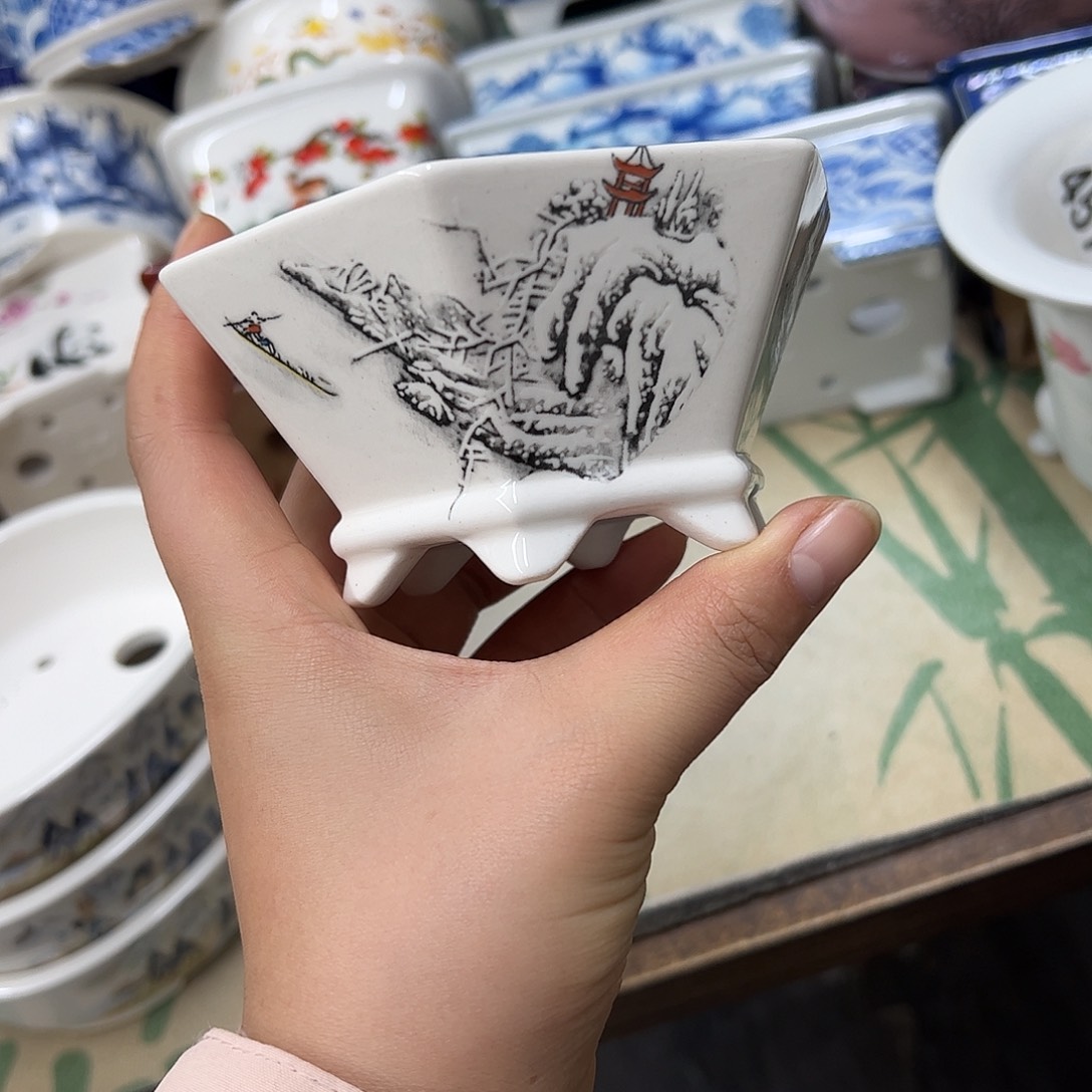 花盆紫砂115号瑕疵11/5cm
