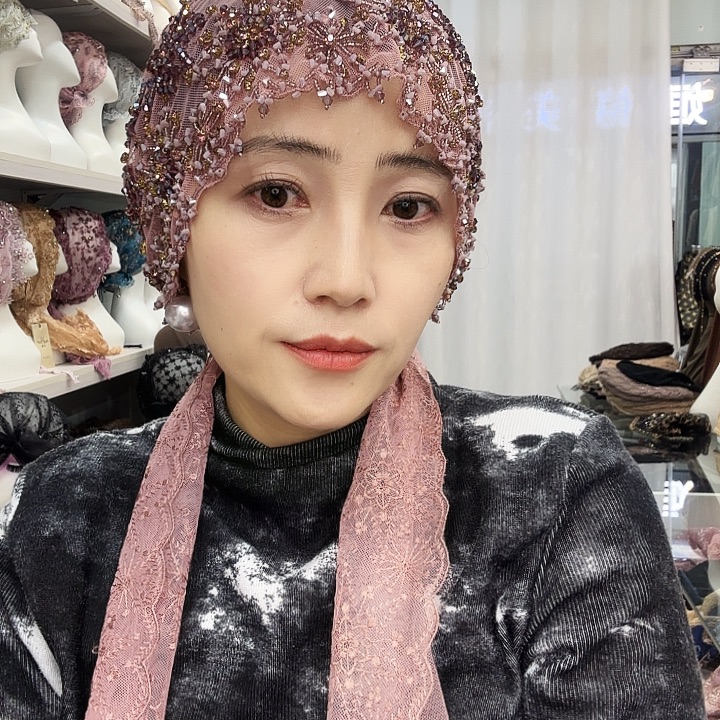 安***霞纯棉涤纶（聚酯纤维）高端香芋紫