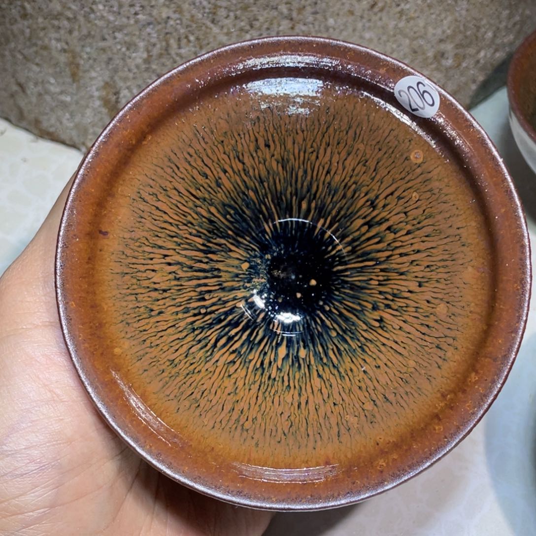 茶盏龙窑柴烧建盏206