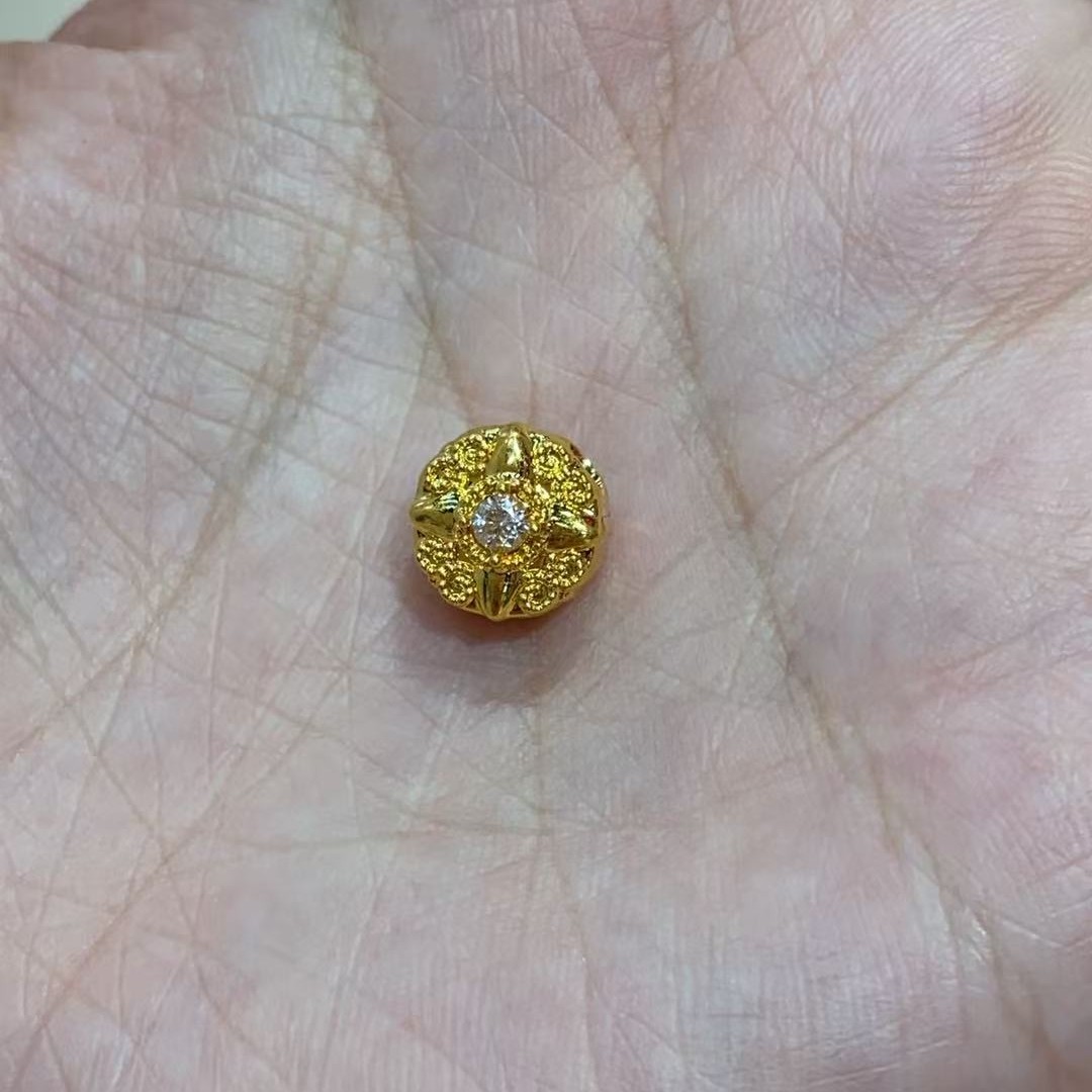足金999 点钻精品配件