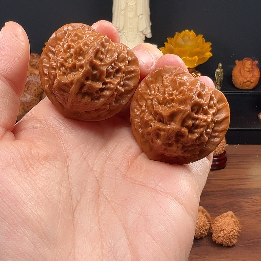 文玩核桃吊坠3全品瓷娃娃