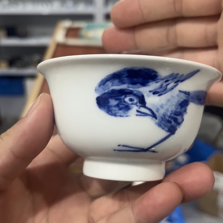 旭***室景德镇手工手绘陶瓷茶具