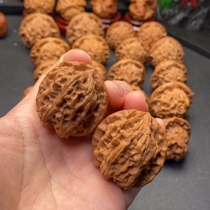 把件文玩核桃38尺野核