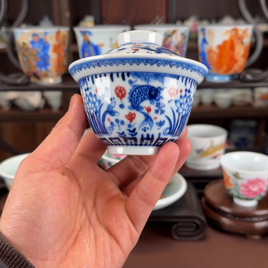 杯景德镇陶瓷艺术家作品欣赏