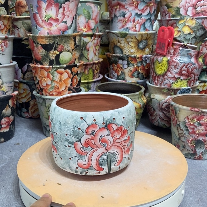 景德镇艺术手绘作品