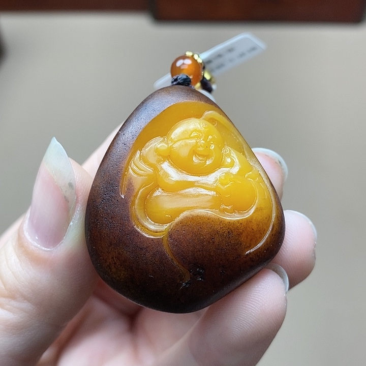 和田玉挂件未镶嵌F