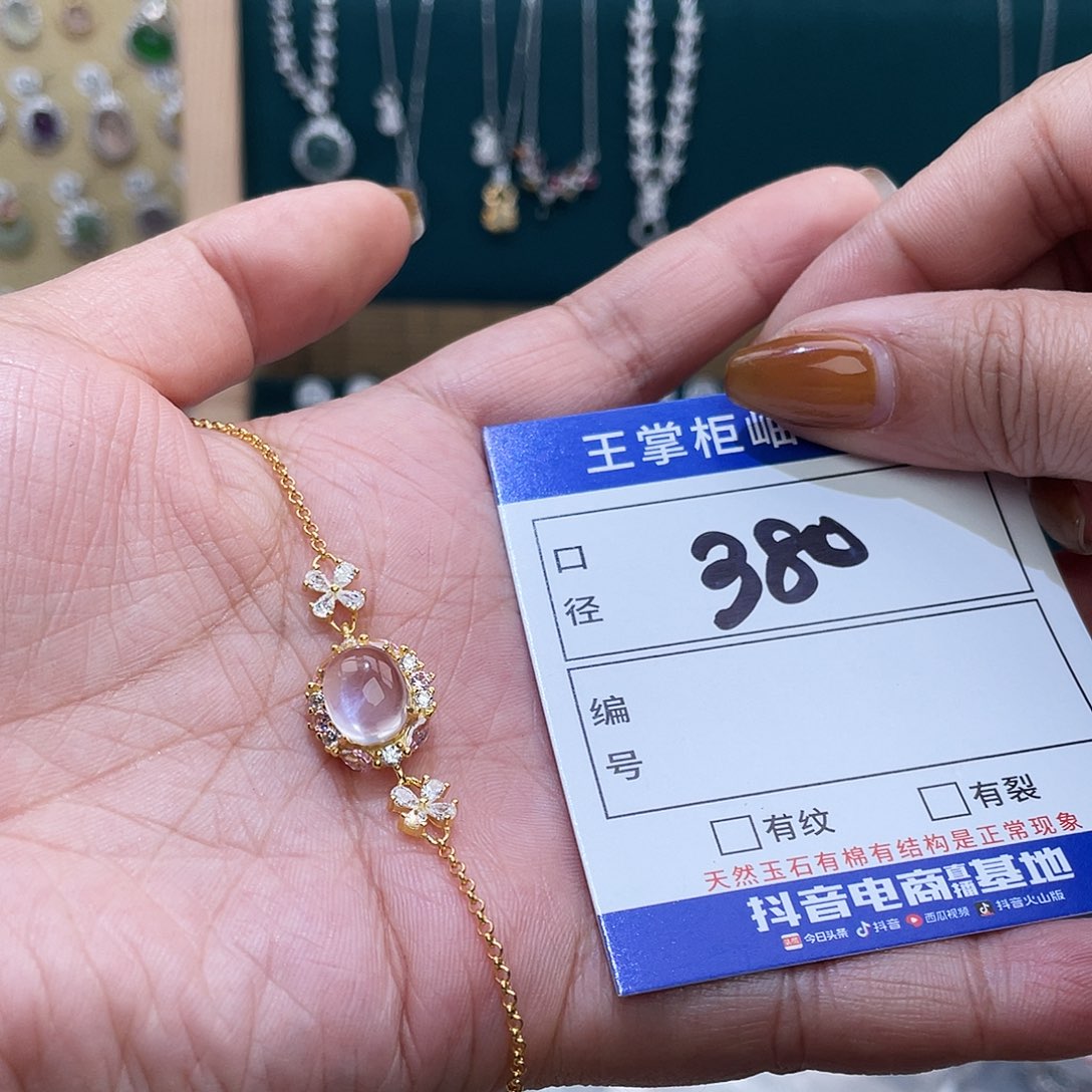 水晶颈饰银S925镶嵌